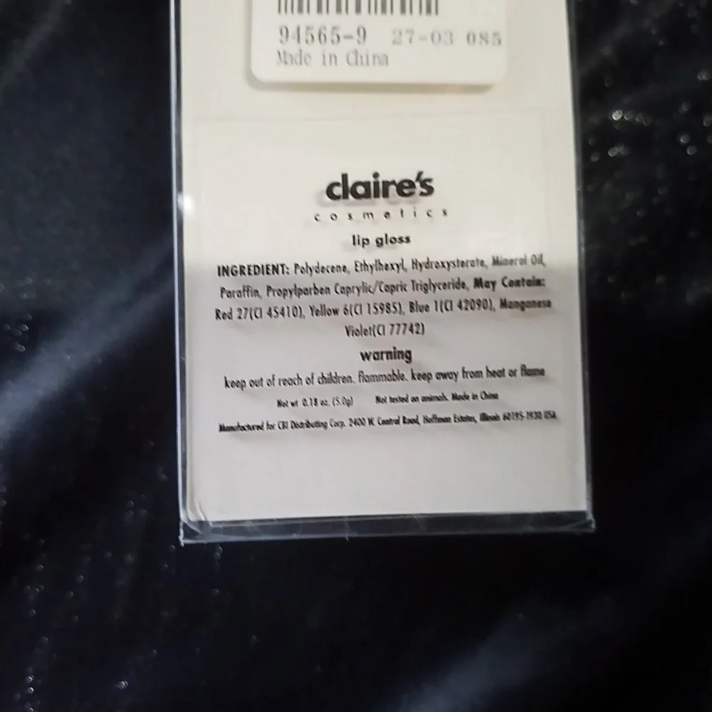 3/$15 CLAIRE'S LIP GLOSS NWT Y2K SHOE Shaped 3 colors